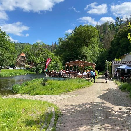 Pension Sternschnuppe, Treseburg Harz, Unmittelbar Am Wasser Тале Экстерьер фото