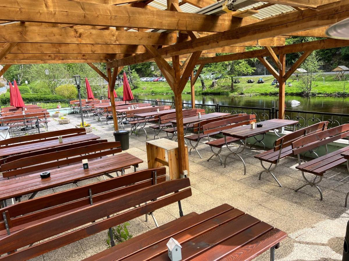 Pension Sternschnuppe, Treseburg Harz, Unmittelbar Am Wasser Тале Экстерьер фото