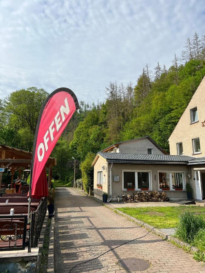 Pension Sternschnuppe, Treseburg Harz, Unmittelbar Am Wasser Тале Экстерьер фото