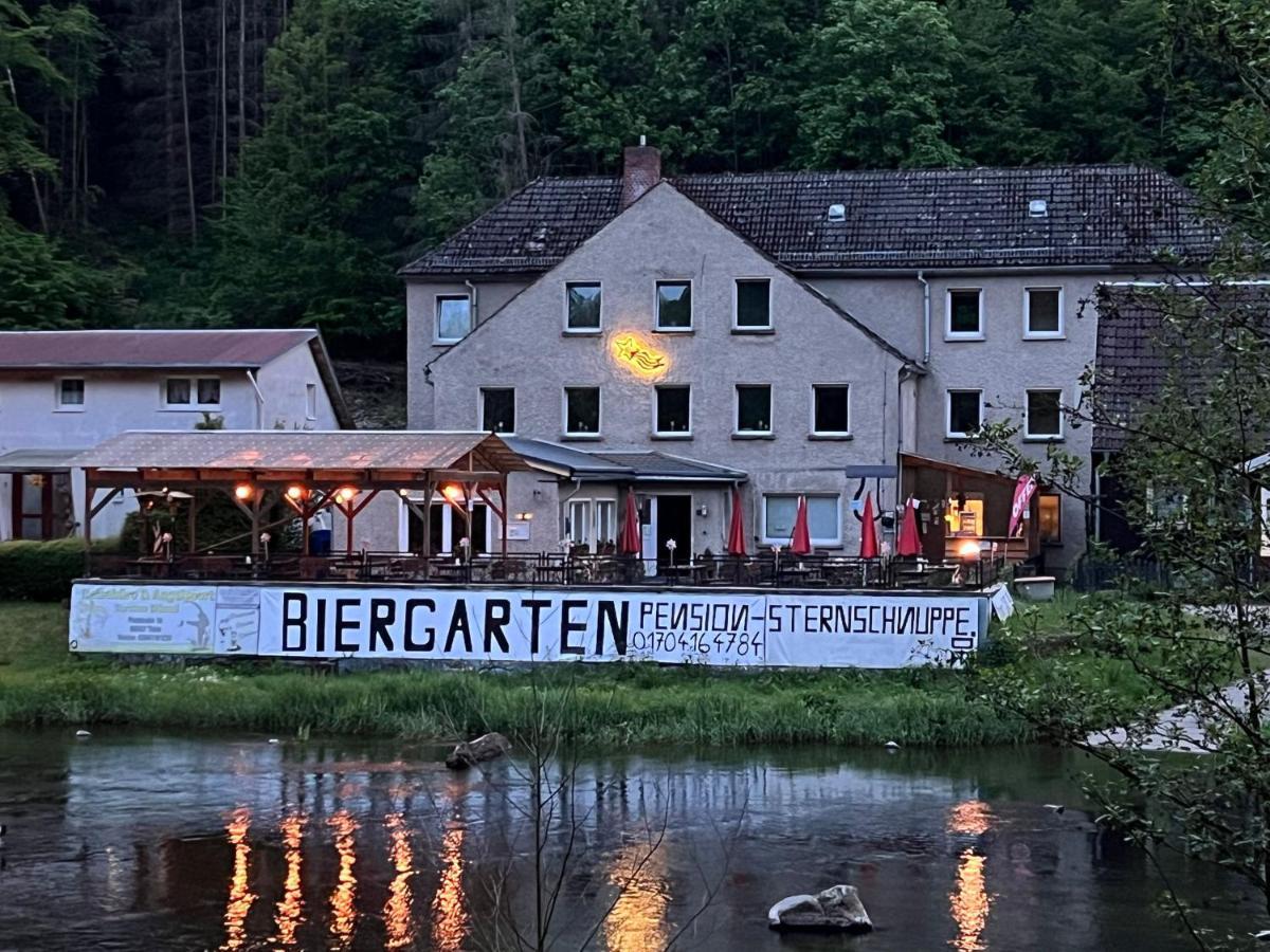 Pension Sternschnuppe, Treseburg Harz, Unmittelbar Am Wasser Тале Экстерьер фото